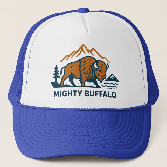Mighty Buffalo gorra (Anverso)