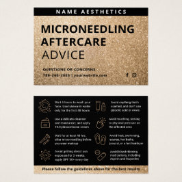 Mighty Purpurina Gold Dérmico Filler Tarjeta de po