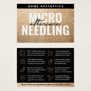 Mighty Purpurina Gold Dérmico Filler Tarjeta de po
