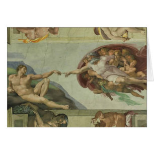 Miguel Ángel: Creación de Adán