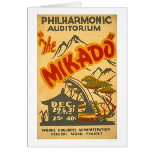 Mikado Philarmonic WPA 1938
