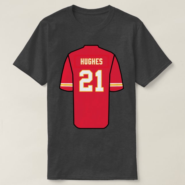 Mike Hughes Jersey (Diseño del anverso)