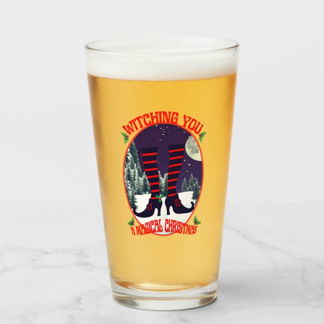 Mikitiez bruja mágica santa christmasnight santa (Anverso (lleno))