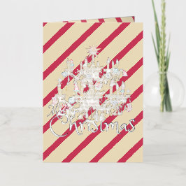 Mikitiez clásicas whitechristmas luz jollyholly