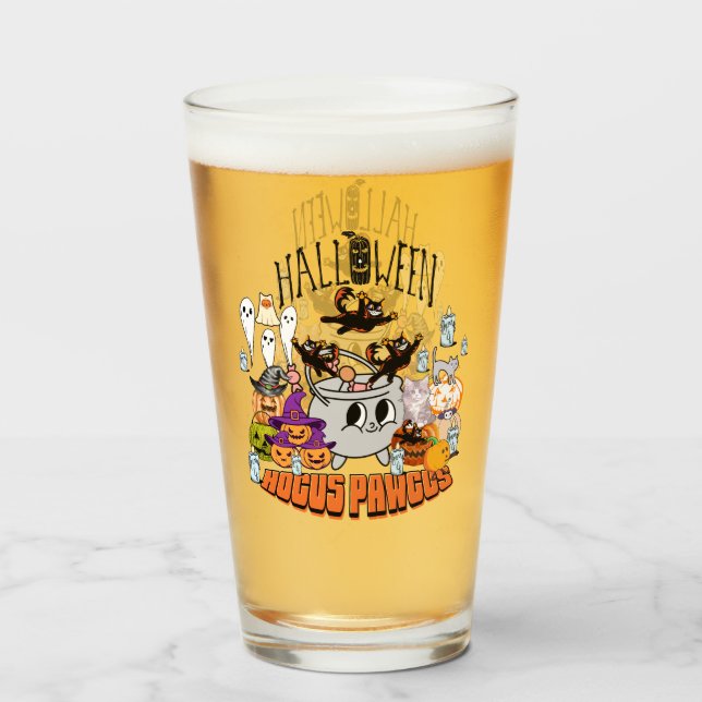 Mikitiez gato negro espeluznante halloween vibra g (Reverso (lleno))