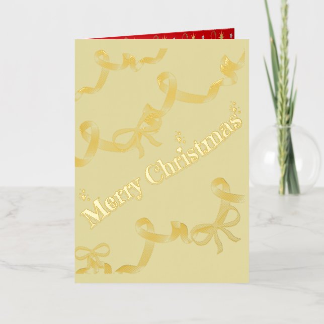 Mikitiez gothmas ribbon redwhite candycane x'mas (Anverso)