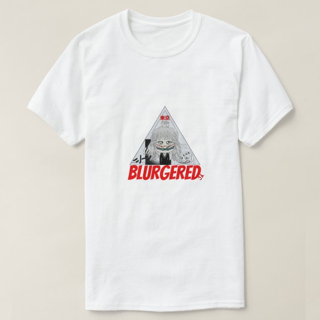Mikitiez manga Sushi blusa traje T-Shir (Diseño del anverso)