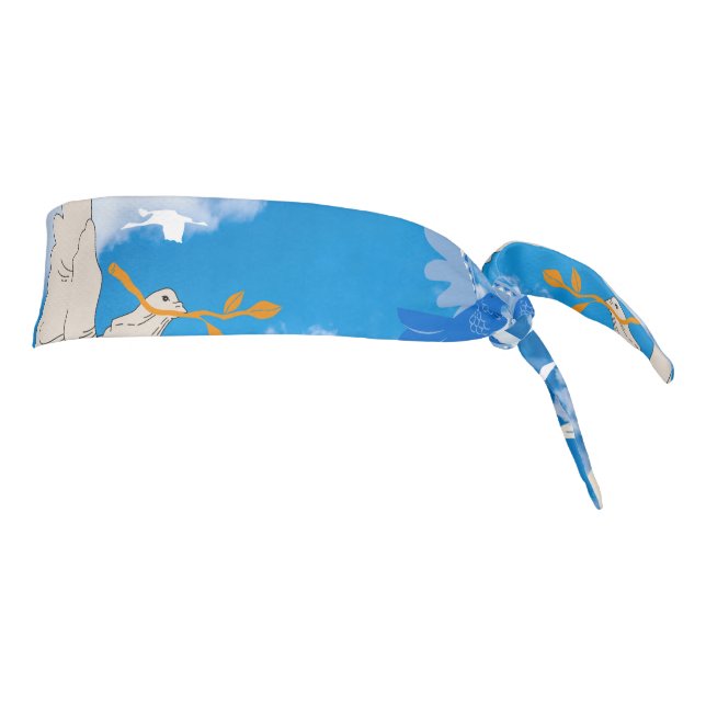 Mikitiez pájaro blanco cielo azul verano libertad  (Girar 90)