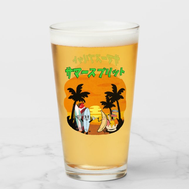 Mikitiez verano windsurf bananaspartir icecream (Anverso (lleno))