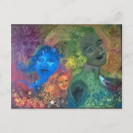 Mil hermanas reían su postal