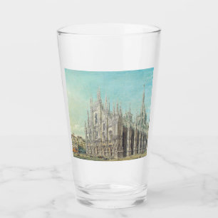 Milán Piazza del Duomo años 1850 por Carlo Bossoli