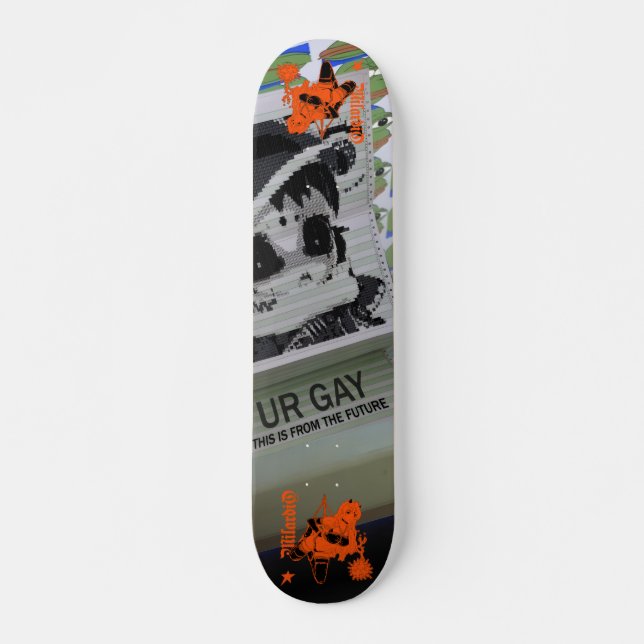 milardio says ur gay skateboard (Anverso )