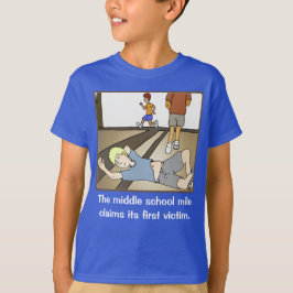 Mile de secundaria camiseta negra masculina