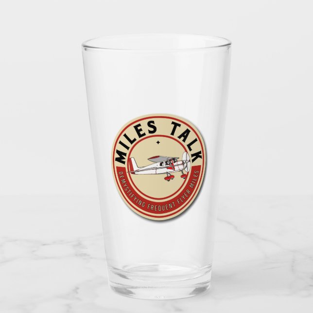 MilesTalk Pint Glass (Anverso)