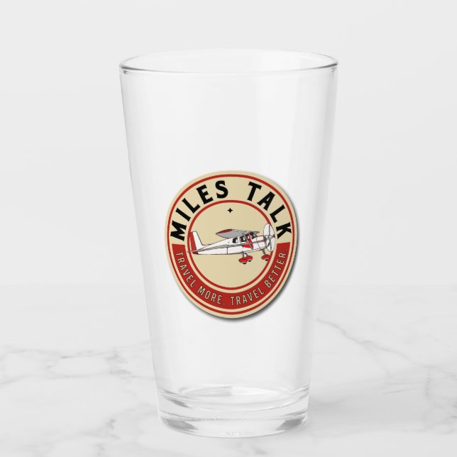 MilesTalk Pint Glass (Anverso)