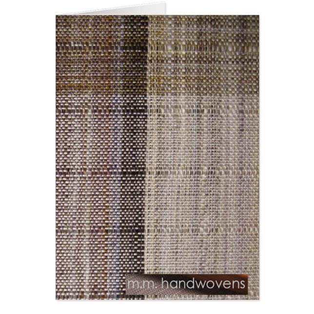 milímetro de chocolate de los handwovens (Frente)