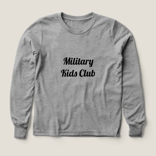 Military Kids Club (Diseño frontal)