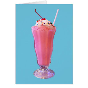 Milkshake de la fresa