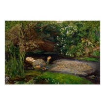 Millais Ophelia CC0497 Poster perfecto