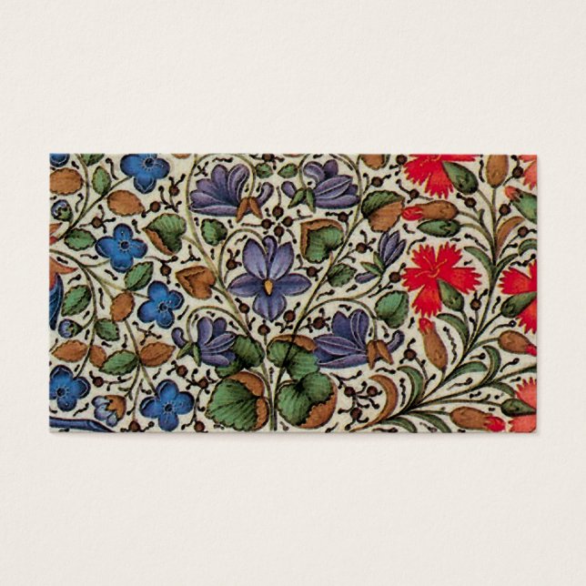Mille fleurs - flores medievales (Frente)