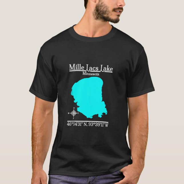 Mille Lacs Lake Minnesota Tank Top (Anverso)