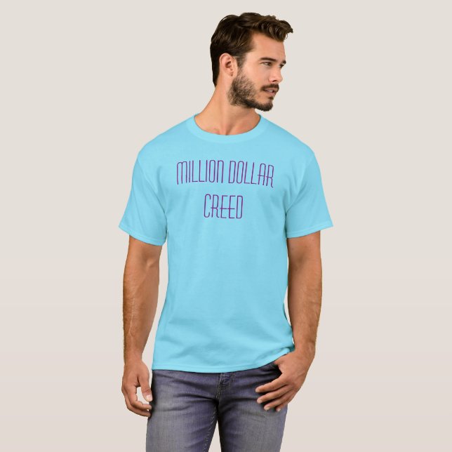 Millón de camisetas del credo del dólar (Anverso completo)