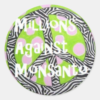 Millones contra los pegatinas de Monsanto