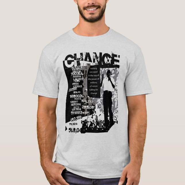 Millones de Obama para edición de la camiseta del (Anverso)
