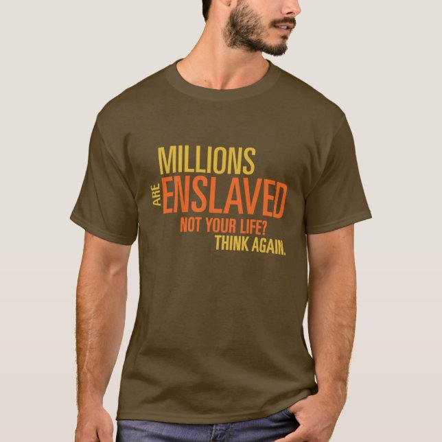 Millones son la camiseta de los hombres (Anverso)