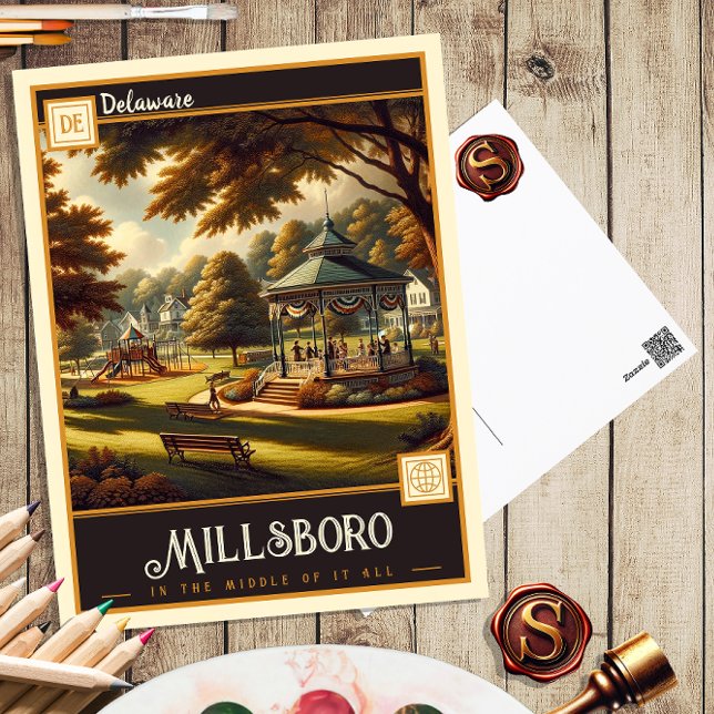 Millsboro, Delaware | Postal de época (Subido por el creador)