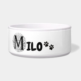Milo - cuenco personalizado para perros y gatos