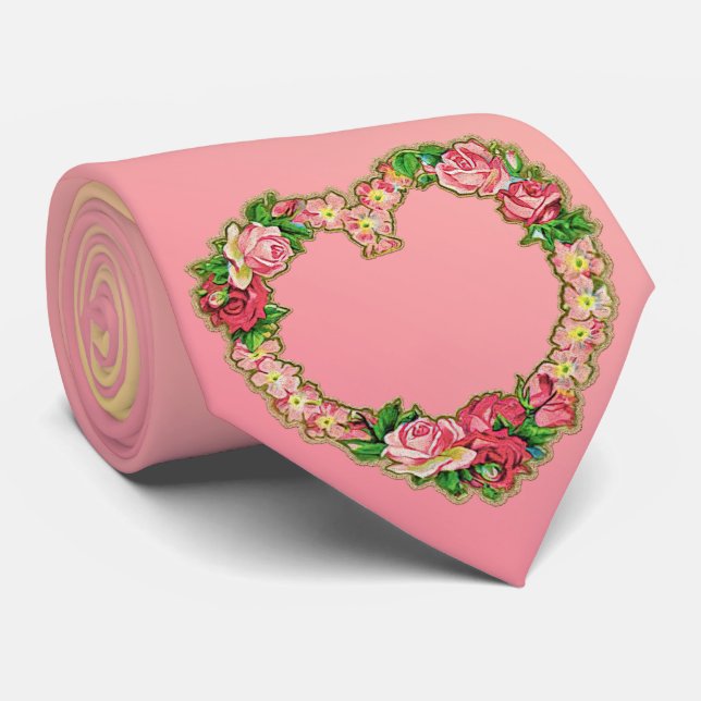 Milo Dale, corbata de cuello para hombres rosa y a (Enrollado)