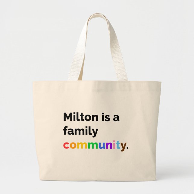 Milton es una bolsa de té para la comunidad famili (Frente)