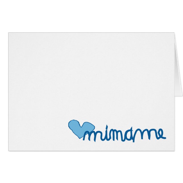 mimame mucho - blue (Anverso (Horizontal))