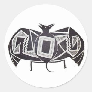Mimbres Bat Pegatina
