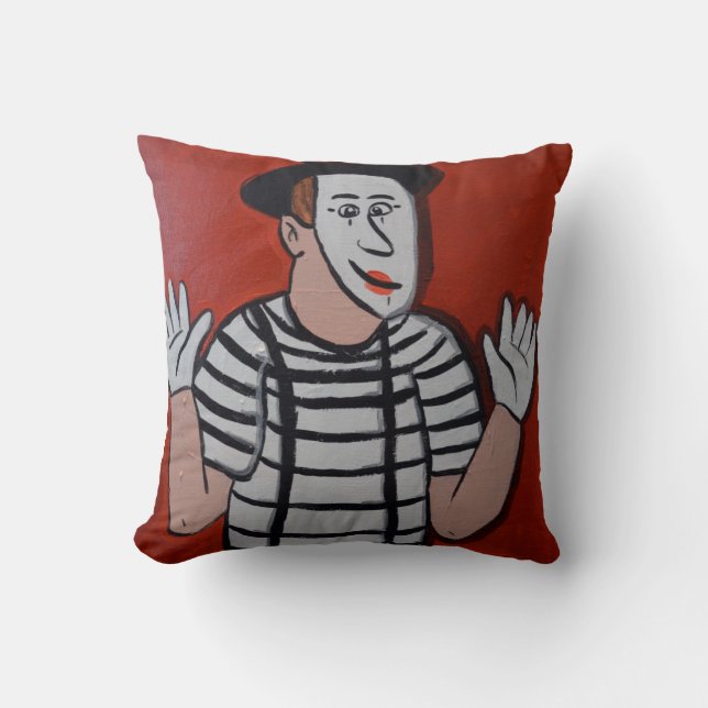 Mime almohada cuadrada 16 x 16 (Anverso)