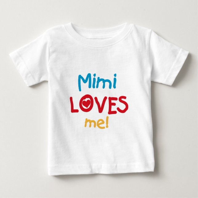 Mimi me ama camisetas y regalos (Anverso)