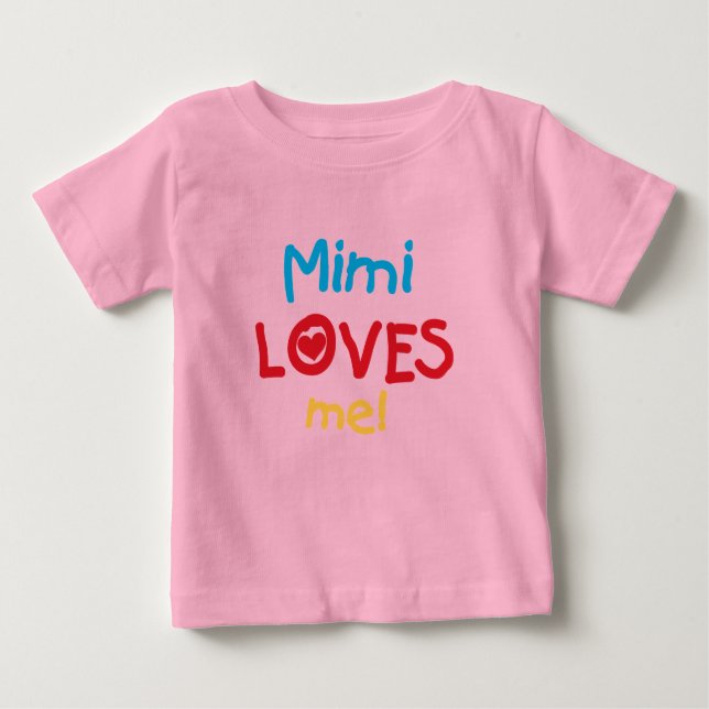 Mimi me ama camisetas y regalos (Anverso)