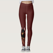 Min Pin Miniatura Pinscher Leggings