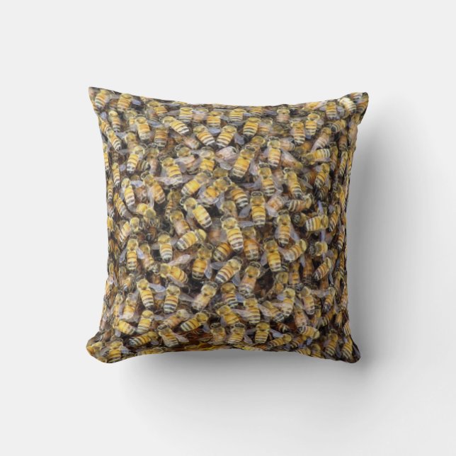 Mina de abeja de miel Almohada (Anverso)