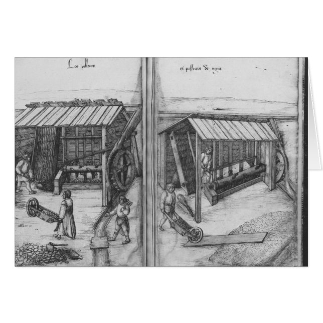 Mina de plata de las Croix-aux.-Minas del La, (Anverso (Horizontal))