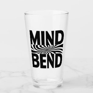 Mind Bend Optical Illusion Bold Black and White
