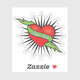 Mine Ticks Tattoo Pegatina