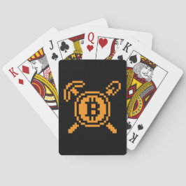 Minero de Bitcoin BTC 8-Bit | Cartas de juego