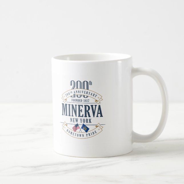 Minerva, 200a taza del aniversario de Nueva York (Derecha)