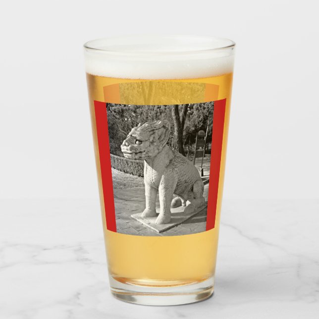 Ming Tombs Dragon B&W (Anverso (lleno))