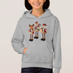 Mingling with Friends Kid's Hoodie