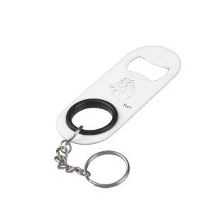 Mini Abridor De Botellas Con Caballo De Cadena Key