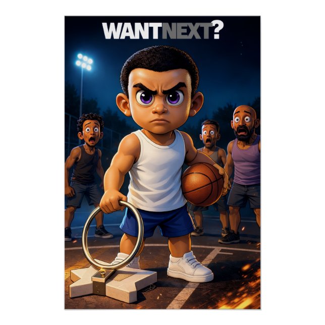 Mini Baller - Quiero el próximo póster (Anverso)