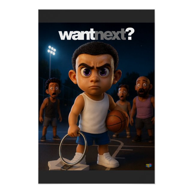 Mini Baller - Want Next Poster (Anverso)